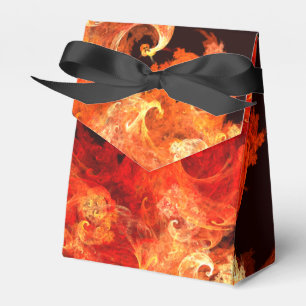 Dancing Firebirds Abstract Art Favor Box