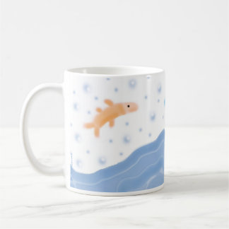 "DANCING FISH" COFFEE MUG