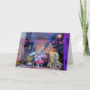 Dancing Frogs Greeting Card