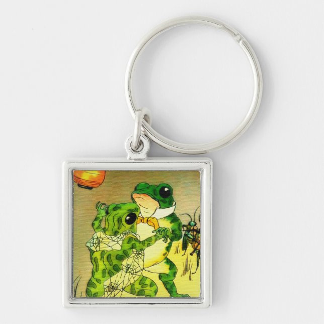 Dancing Frogs Keychain (Front)