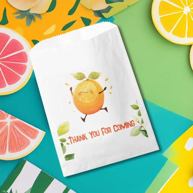 Dancing Fruit Two-tti Fruitti Birthday Party  Favour Bag (Creator Uploaded)