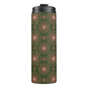 Dancing Galaxy Cosmic Drinkware Pattern Thermal Tumbler
