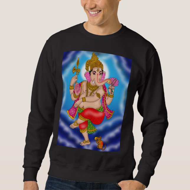 Dancing Ganesha Sweatshirt (Front)