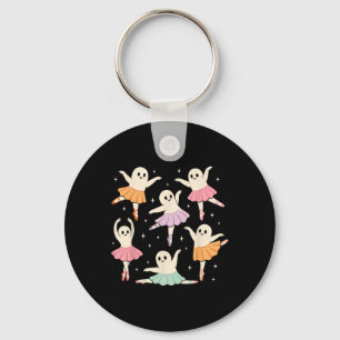 Dancing Ghosts Shirt Women Keychain