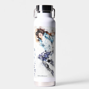 Dancing Girl 2  Water Bottle