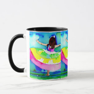 Dancing Girl Concept Art Mug