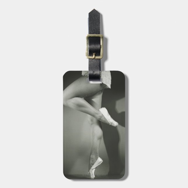 Dancing Girl Luggage Tag (Front Vertical)
