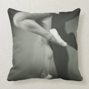 Dancing Girl Throw Pillow