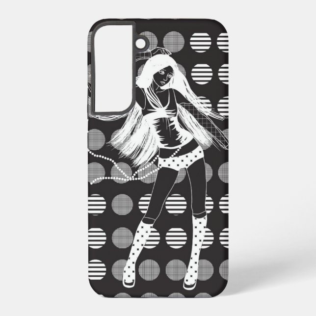dancing girlfriend in the dark samsung galaxy s22+ case (Back)