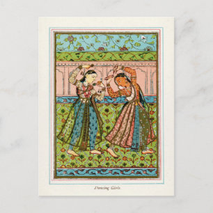 Dancing Girls Postcard