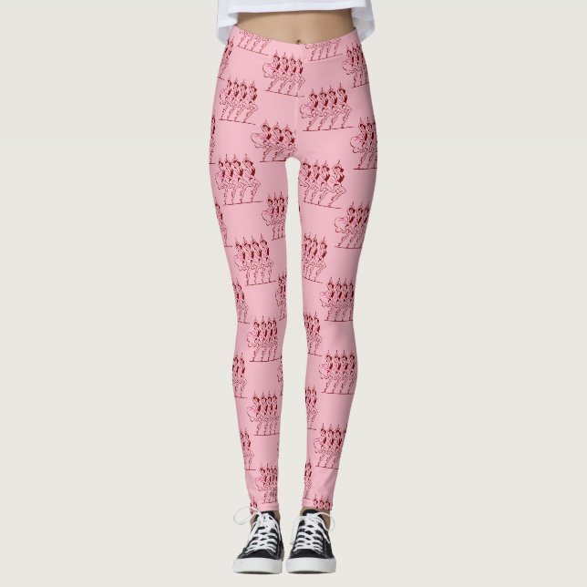 Dancing Girls Thunder_Cove Leggings (Front)