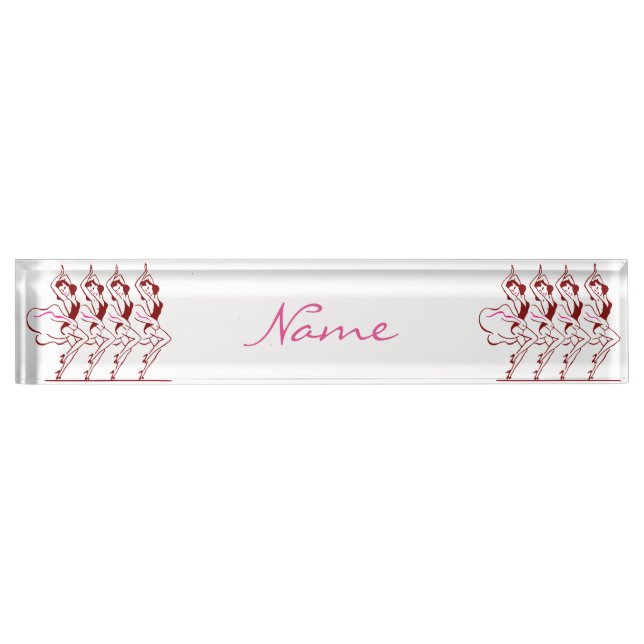 Dancing Girls Thunder_Cove Nameplate (Front)