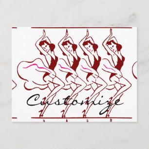 Dancing Girls Thunder_Cove Postcard