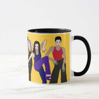 Dancing group mug