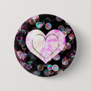 Dancing Heart 2 Inch Round Button