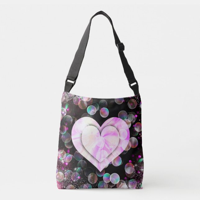 Dancing Heart Crossbody Bag (Front)