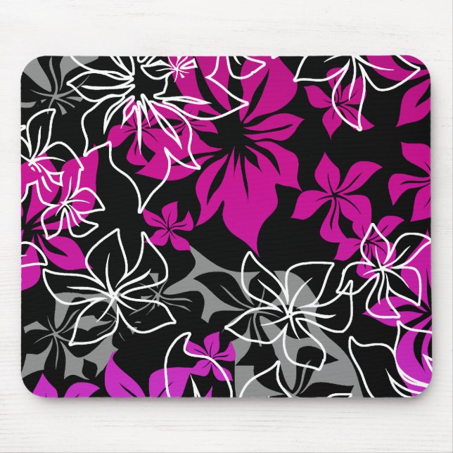 Dancing Hibiscus Mousepad (Front)