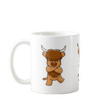 Dancing Highland Moo Mug