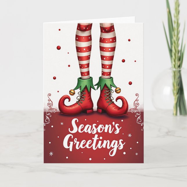Dancing Holiday Card (Front)