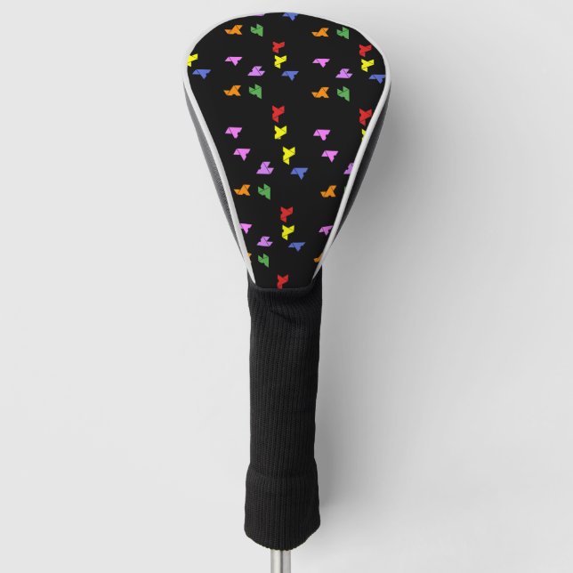 Dancing Hues Golf Head Cover (Front)