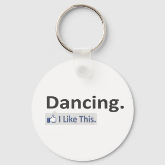 Dancing...I Like This Keychain