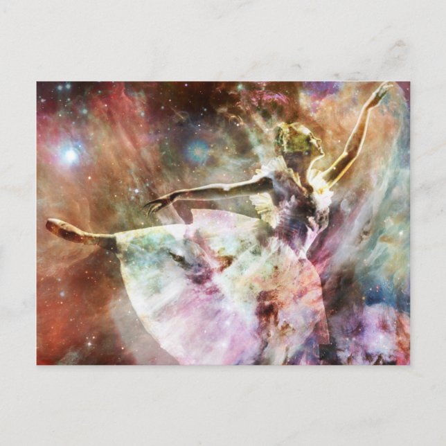 "Dancing In Stardust" Postcard (Front)