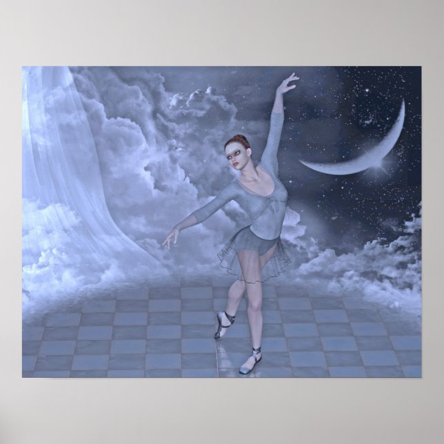 dancing in the clouds poster (Front)