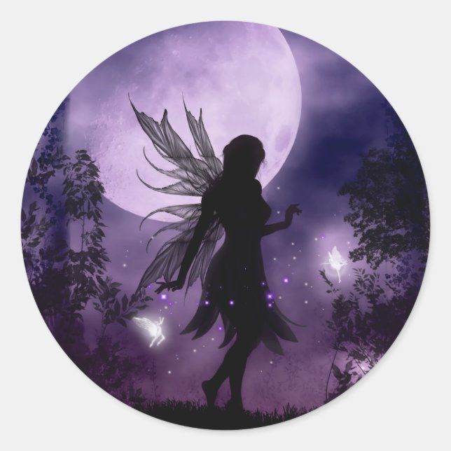 Dancing in the Moonlight Fairy Stickers (Front)