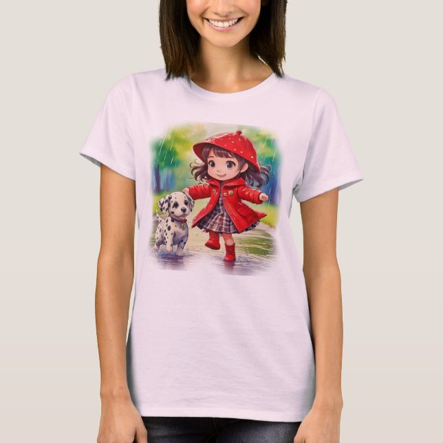 DAncing in the rain T-Shirt (Front)