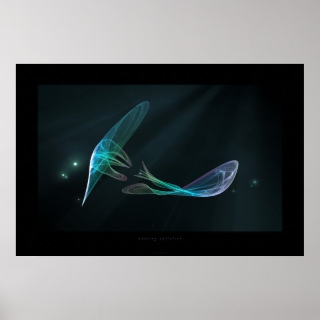 dancing jellyfish poster (Front)
