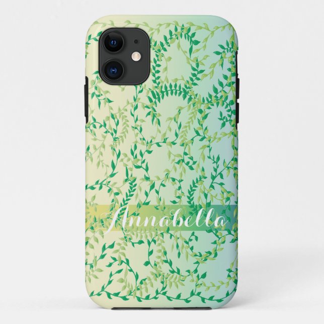 Dancing leaves Case-Mate iPhone case (Back)