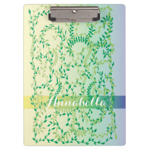 Dancing leaves clipboard