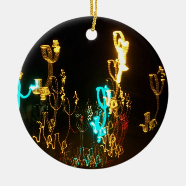 Dancing Lights Ornament (Front)