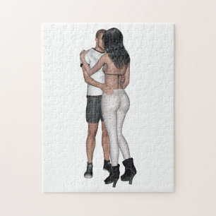 Dancing Lovers Jigsaw Puzzle