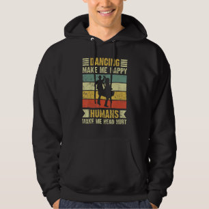 Dancing Make Me Happy Folk Dance Hoodie