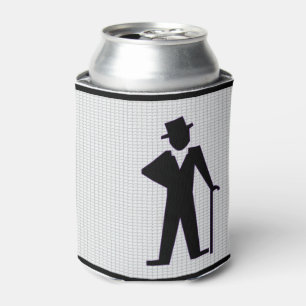 Dancing Man Customizable Bachelor Party Can Cooler