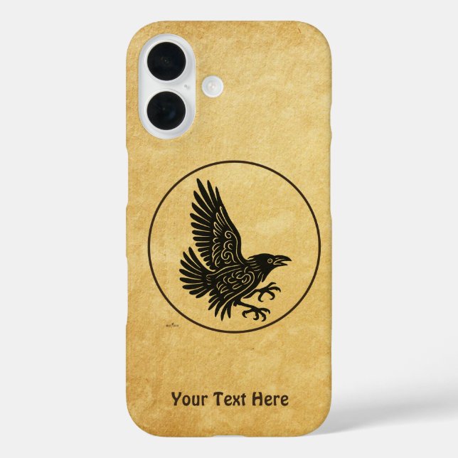 Dancing Norse Raven Case-Mate iPhone Case (Back)