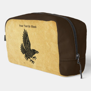 Dancing Norse Raven Dopp Kit