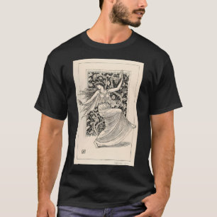 Dancing Nymph By Walter Crane T-Shirt