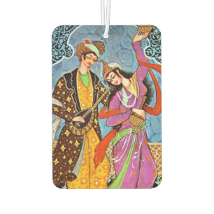 Dancing Nymphe and Musician Air Freshener
