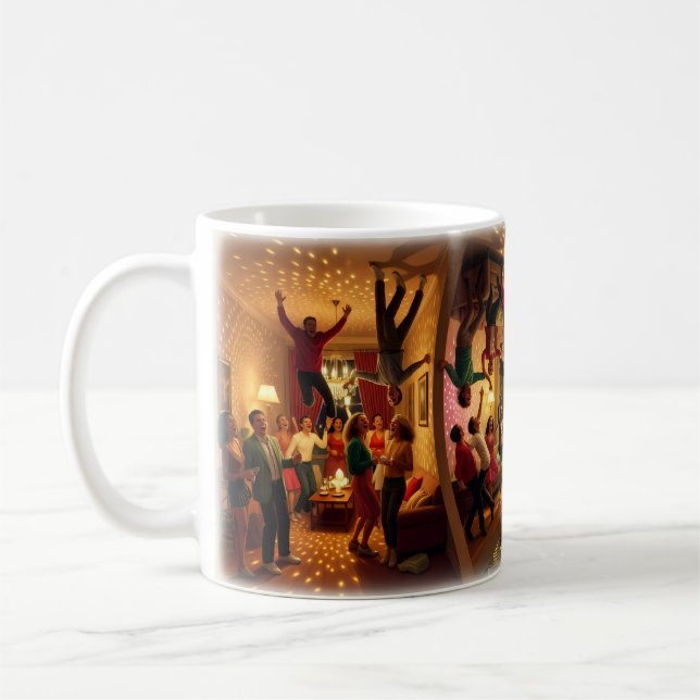Dancing on the Ceiling Party Vibes Mug (Left)