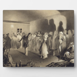 Dancing Party at Kagha-Choura, Dagestan, plate 55 Plaque
