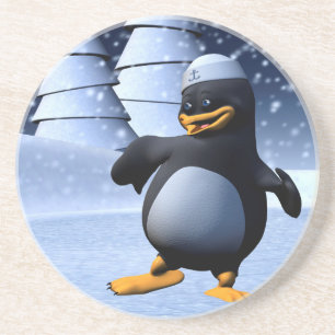 Dancing Penguin Coaster