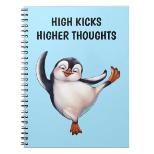 Dancing Penguin Notebook