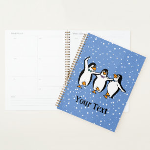 Dancing Penguins Design Planner Organizer