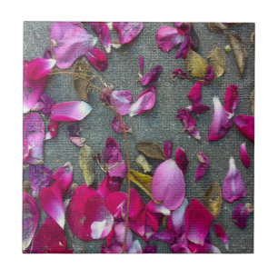 Dancing Petals I Tile