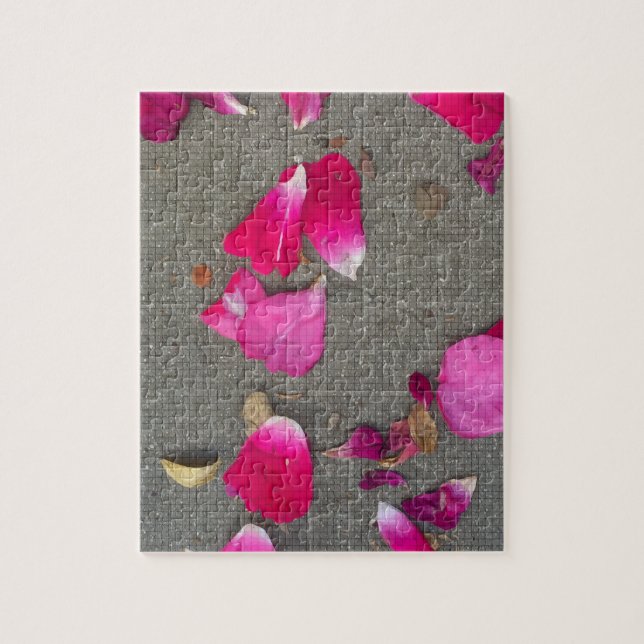 Dancing Petals IV Jigsaw Puzzle (Vertical)