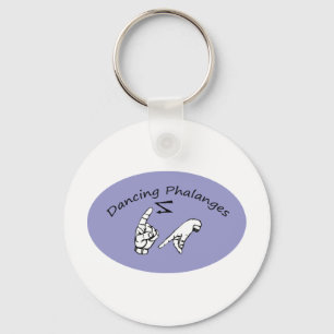 dancing phalanges keychain