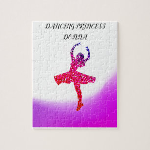 DANCING PRINCESS PUZZLE WITH CUSTOM NAME!