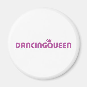dancing queen icon magnet